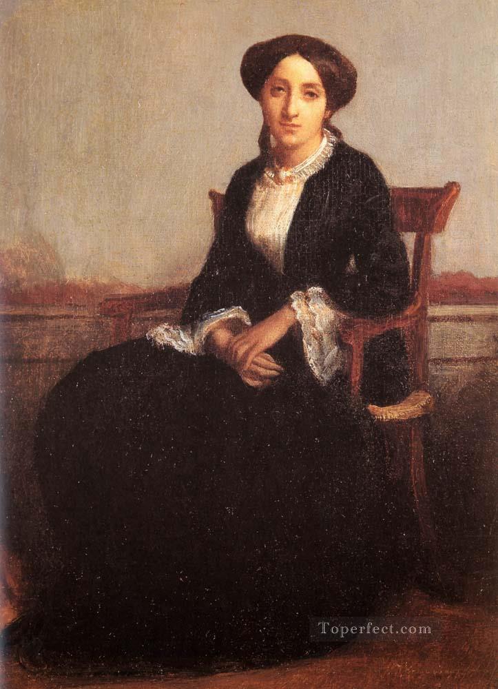 Retrato de Genevieve Celine Eldest Dau Realismo William Adolphe Bouguereau Pintura al óleo